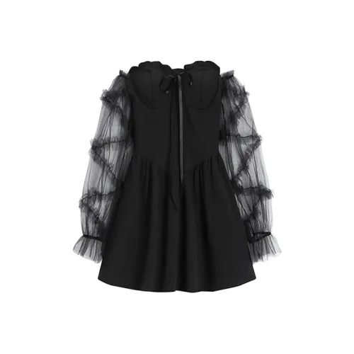 MINCOCROSEPEPPAR Платье с вырезом-халтер