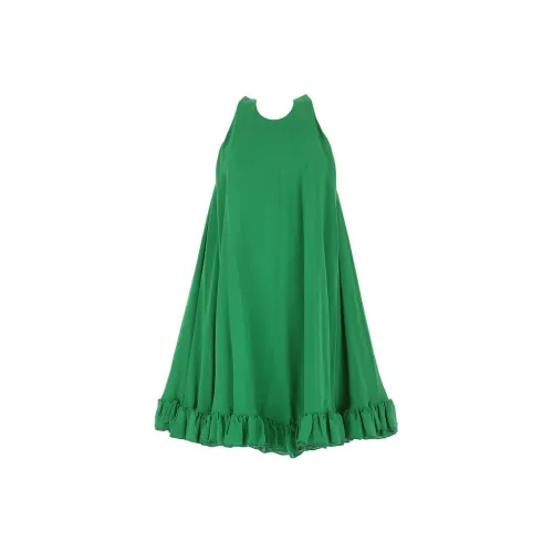 MSGM Без рукавов Платье Женское Зеленое