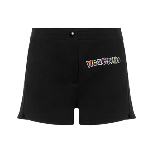 MOSCHINO Черные Женские Повседневные Шорты