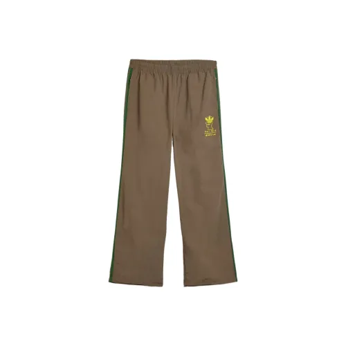 Adidas Originals x Brain Dead совместные спортивные брюки унисекс коричнево-зеленые