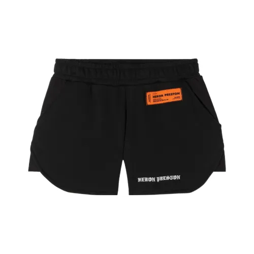 HERON PRESTON Черные Женские Повседневные Шорты