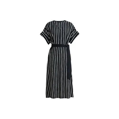 AUM Black Женские Короткие Платья с Рукавами