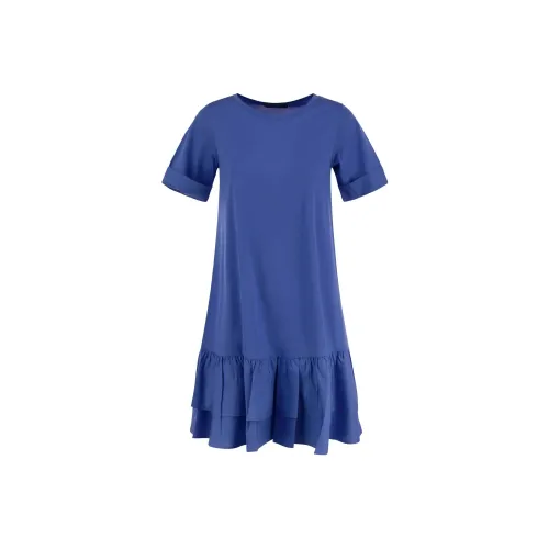 WEEKEND MaxMara Короткий рукав Платье Женское Синий