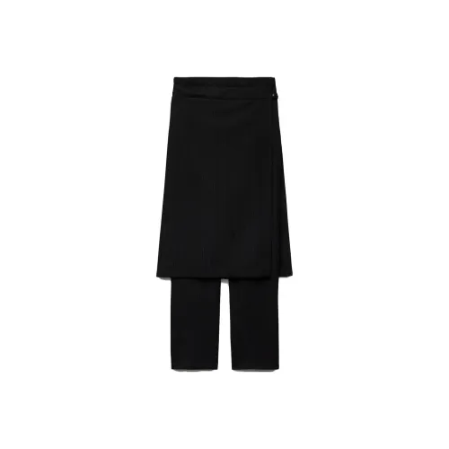 ZARA Черные Женские Повседневные Брюки