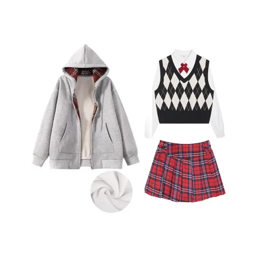 Комплект толстовки Ice Cream And Whale женский