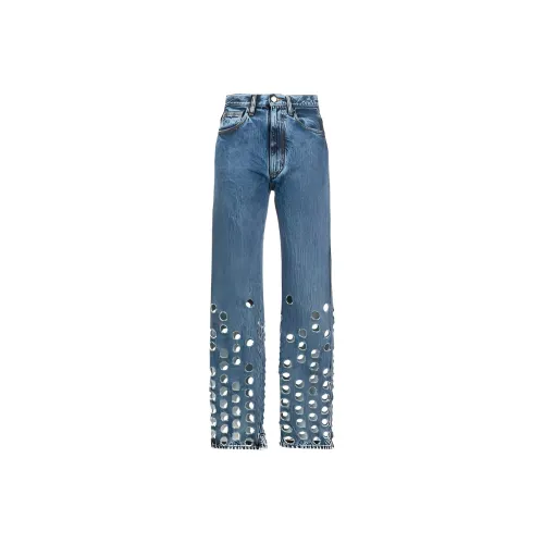 Maison Margiela Синие Женские Джинсы