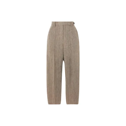 Brunello Cucinelli Коричневые Женские Повседневные Брюки
