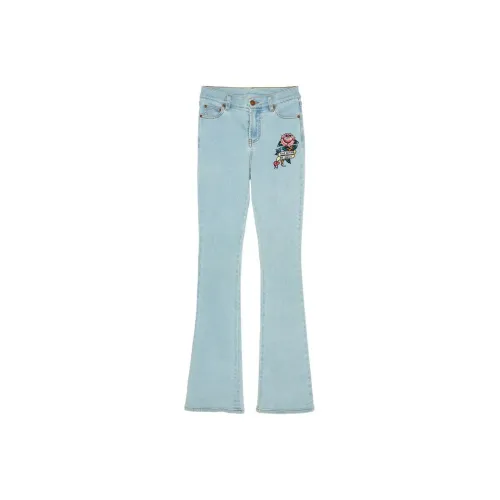 Ed Hardy Индиго Женские Джинсы