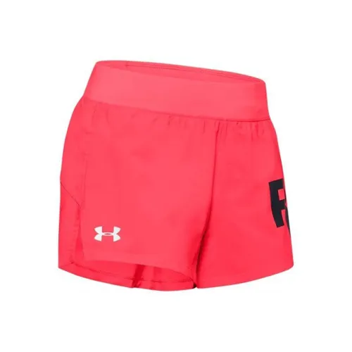 Under Armour Launch Red Женские Повседневные шорты