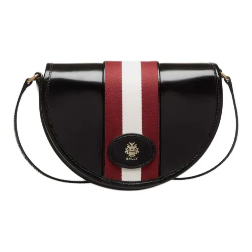 BALLY Beckett Матовый Телячья кожа Сумка через плечо Женская Черная