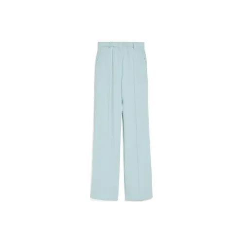 MaxMara Agami Коллекция Ool Crepe Брюки Костюм Брюки Женские Вода