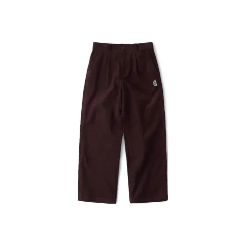 NAUTICA Вязаные тренировочные брюки женские коричневый