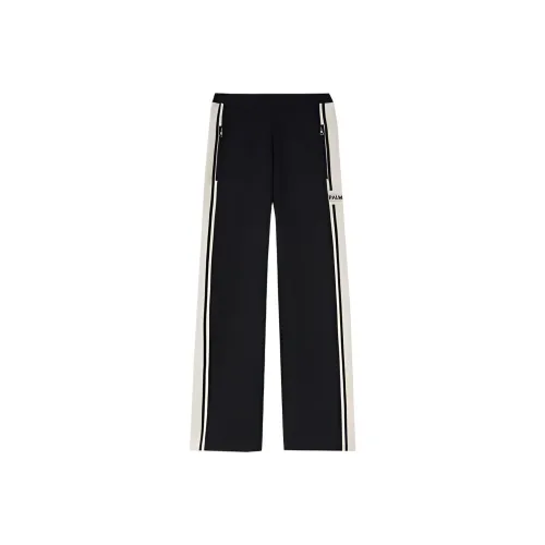 PALM ANGELS Черные Женские Вязаные Спортивные Брюки