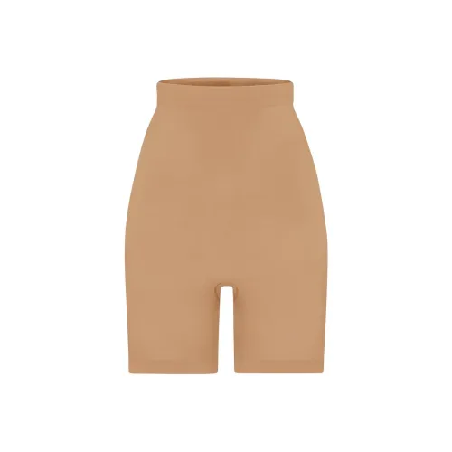 SKIMS Бесшовные Sculpt Леггинсы Женские Охра Охра