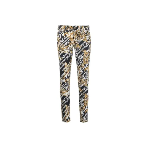 VERSACE JEANS COUTURE Многоцветные Женские Джинсы