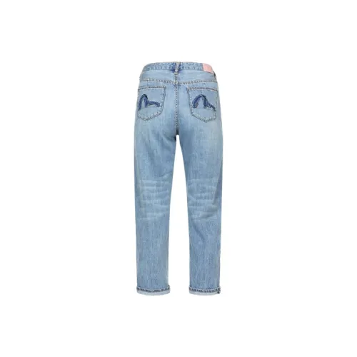 EVISU Джинсовый Синий Женские Джинсы