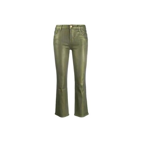 J BRAND Зеленые Женские Джинсы