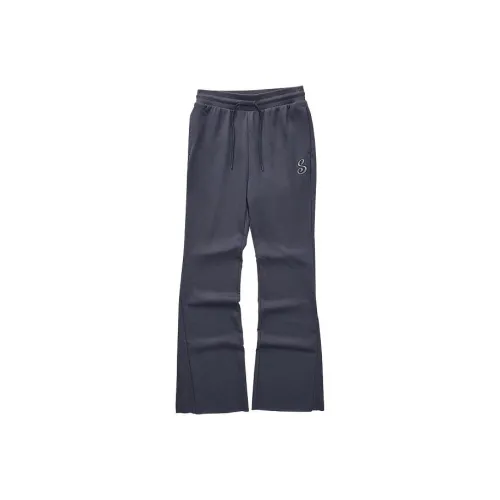 Skechers Вязаные Спортивные Штаны Женские Odyssey Серый