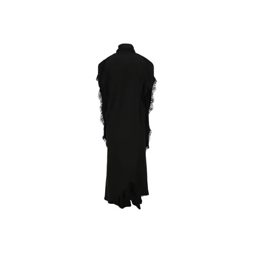 BALENCIAGA Черное Женское Платье без рукавов