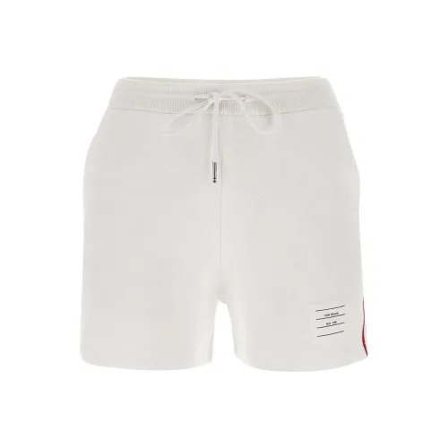 THOM BROWNE Белые Женские Повседневные Шорты