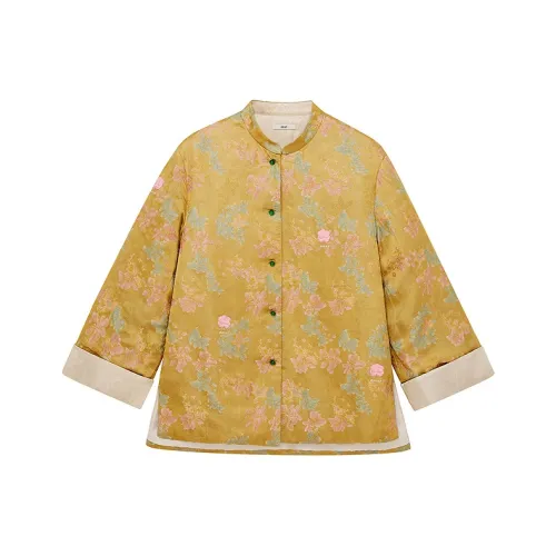 d'zzit Пуховая куртка Женская Желтая