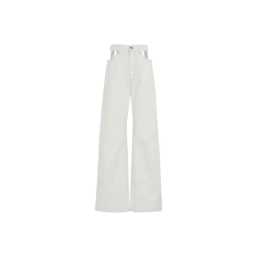 Maison Margiela Белые Женские Джинсы