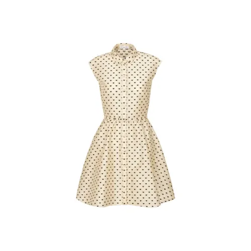 Dior Quarterly New Products Желтые Женские Платья без рукавов