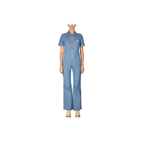 STELLA MCCARTNEY Синий Женские Комбинезоны