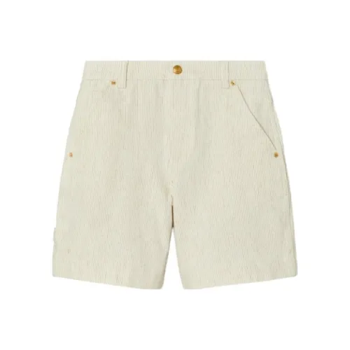 Tory Burch SS23 Повседневные шорты Женские Белые