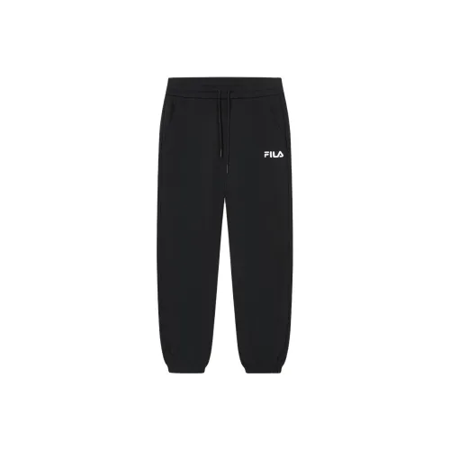 FILA Глубокий черный Женские Вязаные Тренировочные Брюки