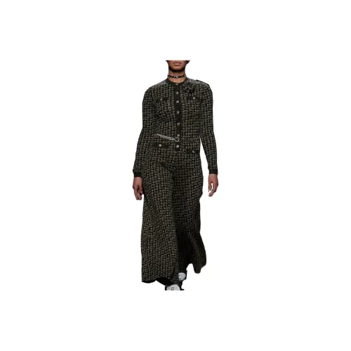 CHANEL Черный золотой Женские Комбинезоны