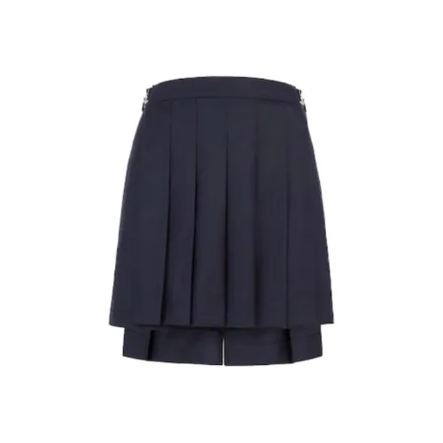 FENDI Синие Женские Повседневные Шорты