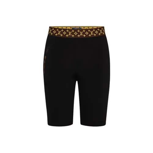 LOUIS VUITTON Новые ежеквартальные продукты LV Черные Женские Повседневные шорты