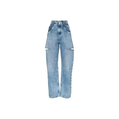 Maison Margiela Синие Женские Джинсы