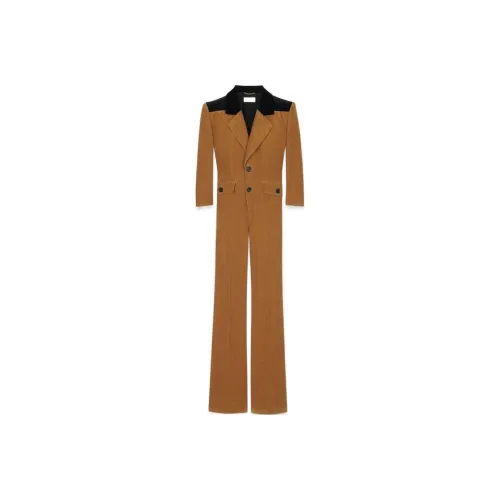 SAINT LAURENT Верблюжий Женские Комбинезоны