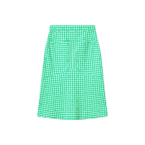 FILA Бирюзовый Лоза Зеленый Женские Вязаные длинные юбки