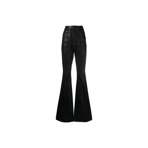 RICK OWENS Черные Женские Джинсы