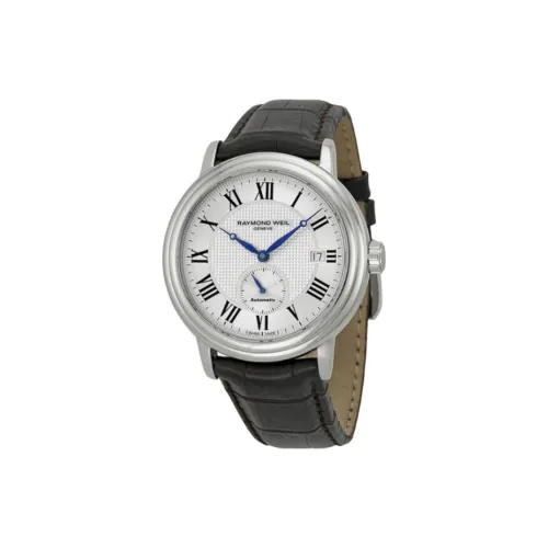 Raymond Weil Автоматический Механический Механизм Мужские Часы 40 мм Серебряный