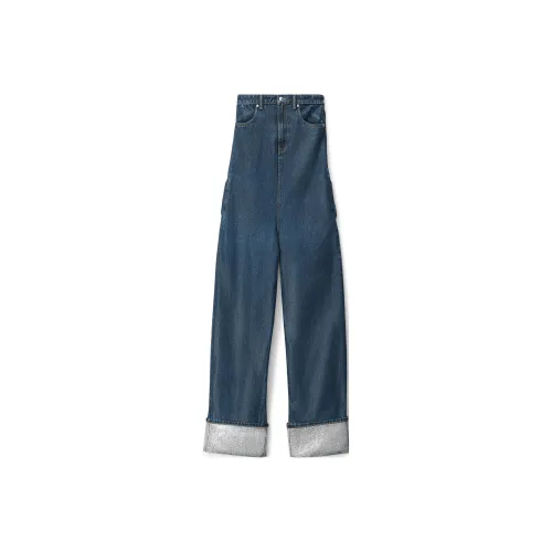 alexander wang Темный индиго Женские Комбинезоны