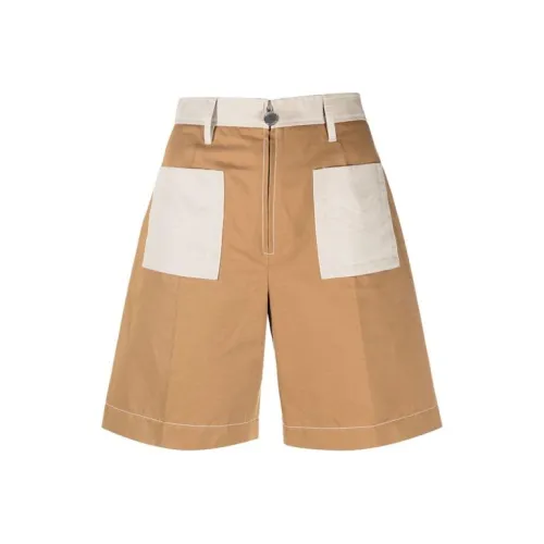 MARNI CAMEL Женские Повседневные шорты