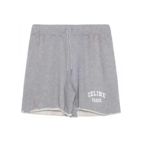 CELINE SS22 Повседневные шорты Женские Серые