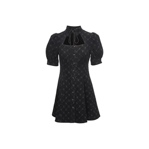 Only Женские Платья с Коротким Рукавом