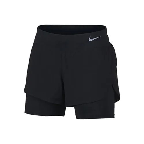 NIKE Черные Женские Повседневные Шорты