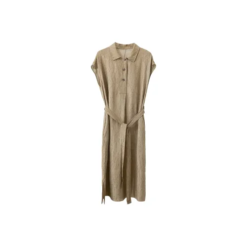 AMII Короткое платье с короткими рукавами женское