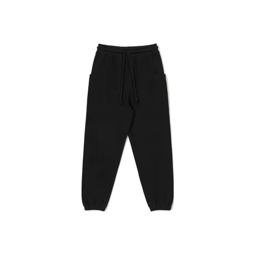 Dickies Асфальтово-черные Женские Вязаные Спортивные Брюки