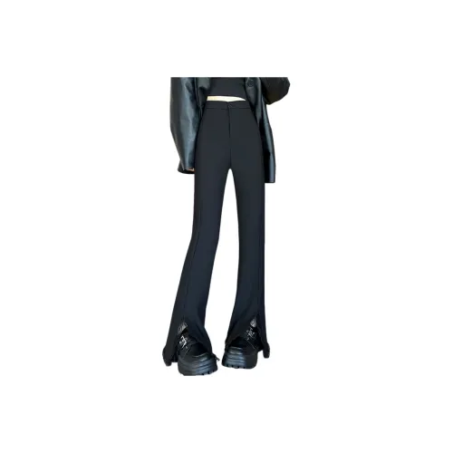 YICHEN Повседневные брюки Женские Черный