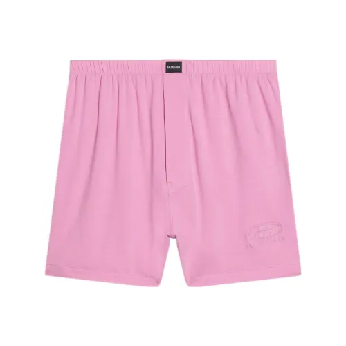 BALENCIAGA Розовые Женские Повседневные Шорты