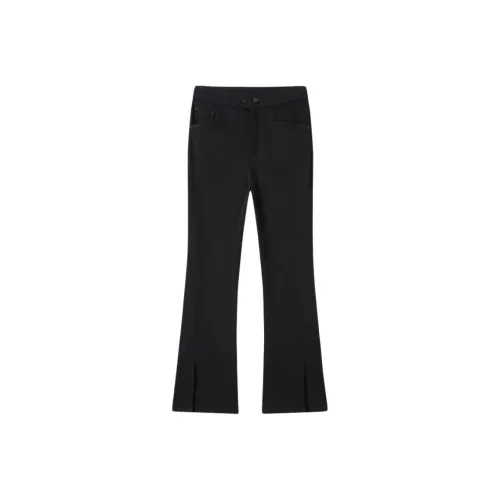 EICHITOO Повседневные брюки Женские Черный