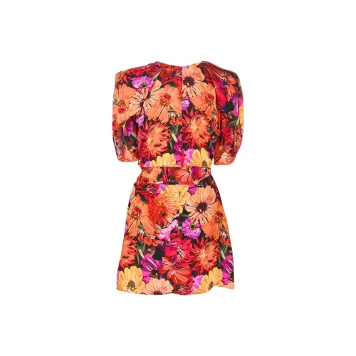 STELLA MCCARTNEY Red Женские Короткие Платья с Рукавами