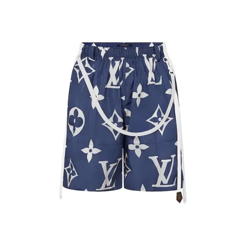 LOUIS VUITTON Повседневные шорты Женские Blue
